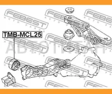 ����������� ����� ������������� | ����/��� | Toyotasienna GSL2, MCL2, Alphard G, V ANH1, MNH1, Alphard, Vellfire, HV A Febest Tmbmcl25 TMBMCL25 ����