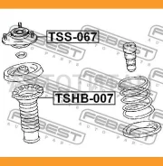 ����� ��������� ������������ | ����� ����/��� | Pontiac, Toyotacorolla, Matrix (NAP) ZZE13, Corolla SED, WG CE140, NZE14 Febest TSS067 TSS067 ����