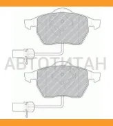 ������� ����. ���/���. AUDI A4/A6 1. �6/1. �8/T/1. �9TDI/2. �4/2. �5TDI/2. �6/2. �8/3. �2FSI 01/95- Ferodo FDB1323 FDB1323 ����