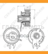 ����� �������� ����� ��� VW/Skoda/SEAT mot. �AEA/AEE/ABU/AEX/AKV/AKK/ANW/ANX/AUD GMB GTB0450 GTB0450 ����