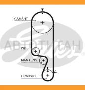 ������ ��� Mitsubishi Lancer, Space STAR 4G13 98-/ Daewoo Kalos 1.2 03- 77109x25 HSN Gates 5535XS 5535XS ����
