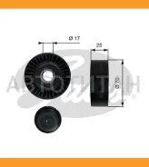 ����� ���������� 7803-21349 FIAT Albea/Brava/Bravo/Doblo/Marea/�Multipla/Palio/Volvo C70/S60/S70/S80/V70/XC70/XC90 10/95- Gates T36249 T36249 ����
