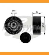 ����� ������������� ����� ������������ 7803-21348 Audi A4 00- Gates T36248 T36248 ����