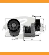 ����� �������� ��������� ������������ WV COLF V 10/03 Gates T38439 T38439 ����