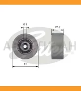 ����� ���������� 7786-21487 OPEL Astra G/H/J, Vectra C/Insignia/Zafira, Chevrolet Cruze/Aveo 1.4-1.8 00 - Gates T42151 T42151 ����