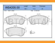 ������� ��������� �������� | ����� | Mercedes W204/W212 1.6/1.8/2.0/2.2CDI/2.5/3.0 07- WS420500 ����