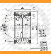 ��������� OP Omega A/B 86-, Vectra A 89-; JEW0067 ����