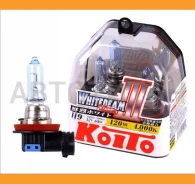 ����� ������������������� Koito Whitebeam H9 12V 65W (120W) 4000K (�������� 2 ��. ) Koito P0759W P0759W ����