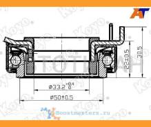 �������� ����� ��������� Toyota 1ND/1NZ/2NZ/1ZR/2ZR/1ZZ/2ZZ/3Z�Z/4ZZ KOYO RCT3306SA RCT3306SA ����
