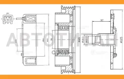 ����� ��/����. ����������� ������. Renault Fluence (10-)/Logan II (12-) 1.6i Luzar LMAC0901 LMAC0901 ����
