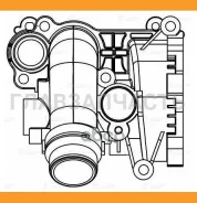 ������ ���������� ��� �/� VW Passat B6 (05-)/Skoda Octavia A5 (04-) 1.8T/2.0T (�����������, � ��������) LT1869 ����