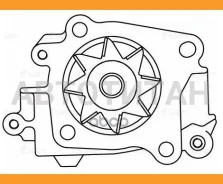 ����� ������� Mitsubishi Carisma (95-) 1.6i/1.8i [4G92/4G93] (LWP 1102) LWP1102 ����