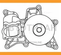 ����� ������� BMW X5 (E70) (07-) 3.0D (���� 7PK) (LWP 2606) Luzar LWP2606 LWP2606 ����