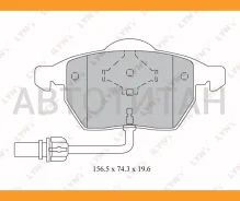 ������� ��������� �������� | ����� | AUDI A4 F Lynxauto BD1216 BD1216 ����