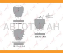 ������� ��������� �������� | ����� | AUDI A4 (8D2, B5) 97-01 / A6 (4B, C5) 97-05 / Allroad (4BH, C5) 97-05 / VW Passat (3B3/ 3B6) 00-05 Lynxauto BD122...