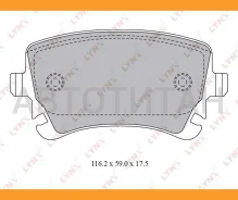 ������� ��������� �������� | ��� | AUDI A4/A68/A8 03-, VW T5/Multivan 03- Lynxauto BD1224 BD1224 ����