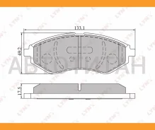 ������� ��������� �������� | ����� | Chevrolet Aveo05/KaloS 05 Lynxauto BD1803 BD1803 ����