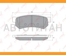 ������� ��������� �������� | ��� | Chevrolet Lacetti 04-/ Lynxauto BD1814 BD1814 ����