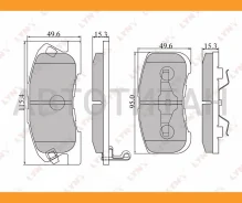 ������� ��������� �������� | ����� | Daihatsu Sirion 05/Move 94 Lynxauto BD2401 BD2401 ����