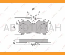������� ��������� �������� | ��� | Ford Focus ��� 98-04 Lynxauto BD3010 BD3010 ����