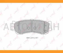 ������� ��������� �������� | ��� | Hyundai Santa-Fe ��� 06- Lynxauto BD3616 BD3616 ����