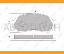 ������� ��������� �������� | ����� | Mazda 323 04 Lynxauto BD5103 BD5103 ����