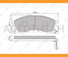 ������� ��������� �������� | ����� | Mitsubishi Galant 00/Outlander 07/Pajero 00/Pajero Sport 98/Peugeot 4007 07 Lynxauto BD5501 BD5501 ����