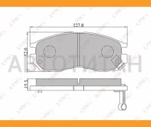 ������� ��������� �������� | ����� | Mitsubishi Galant 92/Lancer 03/Hyundai Santamo 98 Lynxauto BD5509 BD5509 ����