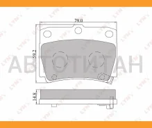 ������� ��������� �������� | ��� | Mitsubishi Pajero II / III / IV/Pajero Sport 97 Lynxauto BD5511 BD5511 ����