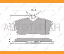 ������� ��������� �������� | ����� | Nissan Almera (N16)/Primera (P11) Lynxauto BD5713 BD5713 ����
