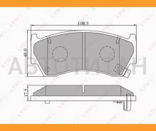 ������� ��������� �������� | ����� | Nissan Sunny(N14)/Almera (N15) Lynxauto BD5703 BD5703 ����