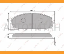 ������� ��������� �������� | ����� | Nissan Patrol (Y61) Lynxauto BD5715 BD5715 ����