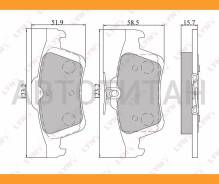 ������� ��������� �������� | ��� | FORD Focus II/Focus C-Max/Citroen C5 Lynxauto BD5901 BD5901 ����