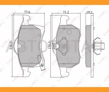 ������� ��������� �������� | ����� | OPEL Astra G 05/ Astra H 05/Zafira A/B/Meriva 03 BD5904 ����