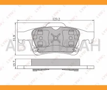 ������� ��������� �������� | ��� | Nissan Primera (P12)/Renault Laguna II 01/Megane II/Espace IV/SAAB 9-3 03 Lynxauto BD6302 BD6302 ����