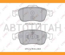 ������� ��������� �������� Renault Duster 10-/Fluence 10-/ Megane III 08- Lynxauto BD6317 BD6317 ����