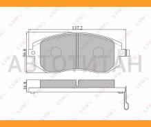 ������� ��������� �������� | ����� | Subaru Forester (SF/SG)/ Impreza 00/ Legacy 03 Lynxauto BD7101 BD7101 ����
