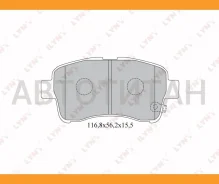 ������� ��������� �������� | ����� | Suzuki Aerio RA/RB/RC/RD 01- / Liana RH/ER 01- / - FR Lynxauto BD7308, ������ BD7308 ����