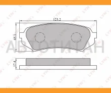������� ��������� �������� | ��� | Toyota Land Cruiser 100 (J100) Lynxauto BD7527 BD7527 ����