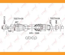 ������ � ����� | ����� ����| Toyota Camry (GSV50) 3.5 12- / Lexus ES350 3.5 12- / ENG. 2GR-FE / = FR RH Lynxauto CD1151A CD1151A ����