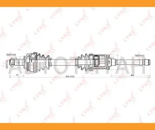 ������ � ����� | ����� ���� | BMW X5 (E53) 3.0-4.4 00-06 Lynxauto CD1416 CD1416 ����