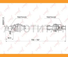 ������ � ����� | ����� ���� | LADA Largus Renault Logan 1.6 16V 10- / LADA Largus 1.6 8V 12- / = FR RH CD6706 ����