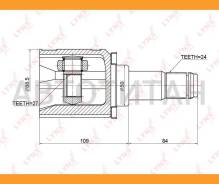 ���� ���������� | ����� ��� | Toyota MCV30/MCU20/MCU30/MCU31/ES300/�MCR30/MCR40/ACR40/ACM26/ACA30/�ACA31/ACA33 / =LH Lynxauto CI3723 CI3723 ����