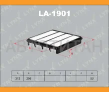 ������ ��������� Toyota LAND Cruiser (GRJ200, URJ200, UZJ200, VDJ200) 2UZFE, 3URFE, 1URFE 09.2007 -, Lexus LX570 (URJ201) 3URFE 11.2007 - LA1901 ����