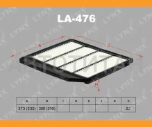 ������ ��������� Suzuki Vitara (LY) 1,4 15- Lynxauto LA476 LA476 ����