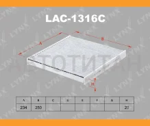 ������ ������ �������� Citroen Jumper 06- / FIAT Ducato 06- / Peugeot Boxer 06- Lynxauto LAC1316C LAC1316C ����