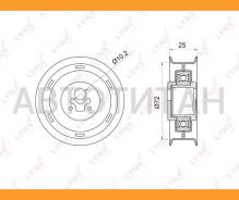 ����� �������� ����� ��� AUDI 80 1.6 91-94, VW Caddy II 1.6 95-97 / Golf I-III 1.5-2.0 99 / Jetta I-II 1.5-1.8 91 / Passat 1.3-2.0 96 / Polo 1.6-1.8 9...
