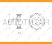 ����� �������� ����� ��� Mitsubishi Outlander I 2.4 03-06 / Galant 2.4 03 / Grandis 2.4 04 PB1038 ����