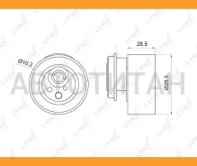����� �������� ����� ��� Mazda 323(BJ) 1.9 98-04 / 626(GE/GF) 1.8 91-02 / Premacy 1.9 99-05 Lynxauto PB1045 PB1045 ����
