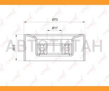 ����� �������� ���������� ����� Honda Accord VIII 2.0 08 / Civic(FD/K) 1.8 06 / CR-V III-IV 2.0 07 / FR-V 1.8 07 PB5003 ����